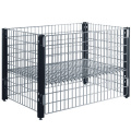 CE & ISO standard wire mesh storage containers metal mesh storage containers